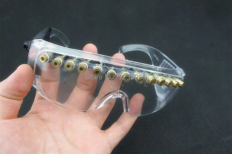 Суперъяркие лазерные очки 13 шт. горячая Распродажа светодиодные фотоочки для