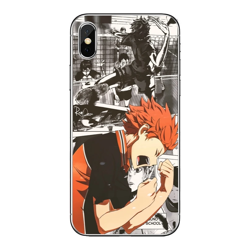 Волейбольный Аниме haikyuu для samsung Galaxy J8 J6 J5 J4 J3 J2 Plus Prime pro чехол мягкий чехол для телефона чехол s - Цвет: anime-haikyuu-A-01