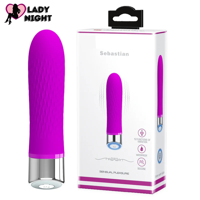 Silicone Vibrator for Women 12 Frequency of Vibration Massage Stick Adult Sex Toys Waterproof Penis Products | Красота и здоровье