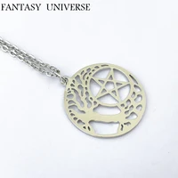 fantasy universe movie hp fashion high quality metal kawaii supernatural dean tree of life necklace cosplay jewelry womanman