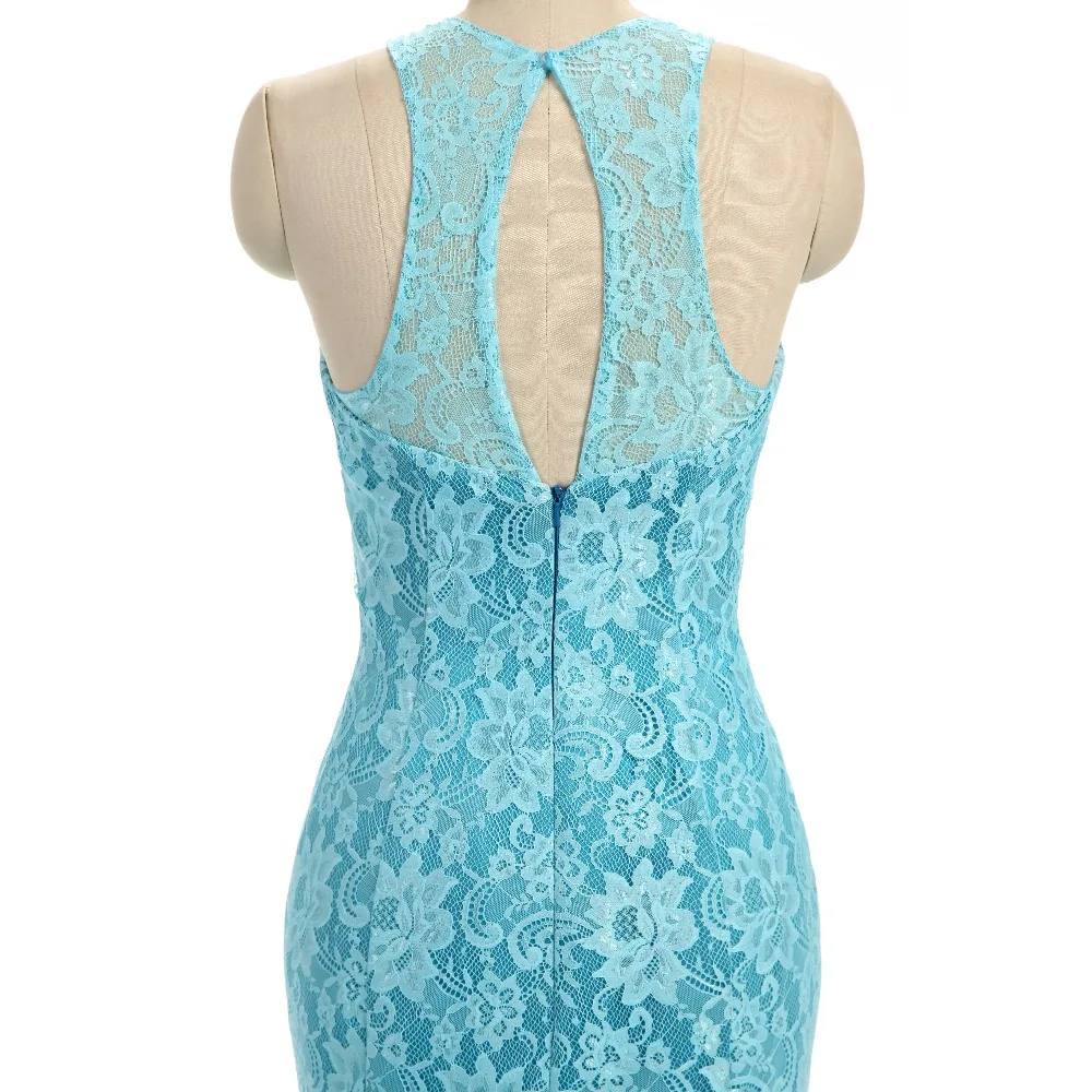 Детские синие платья для выпускного вечера с русалочкой 2019 сексуальное простое