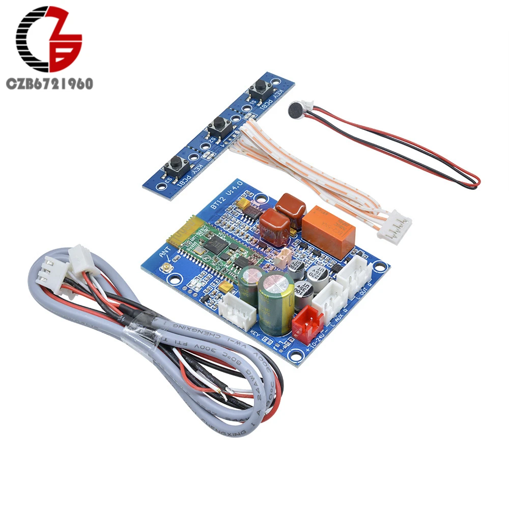 Плата беспроводного аудиоприемника с функцией шумоподавления CSR8645 Bluetooth 4 0 HFP A2DP