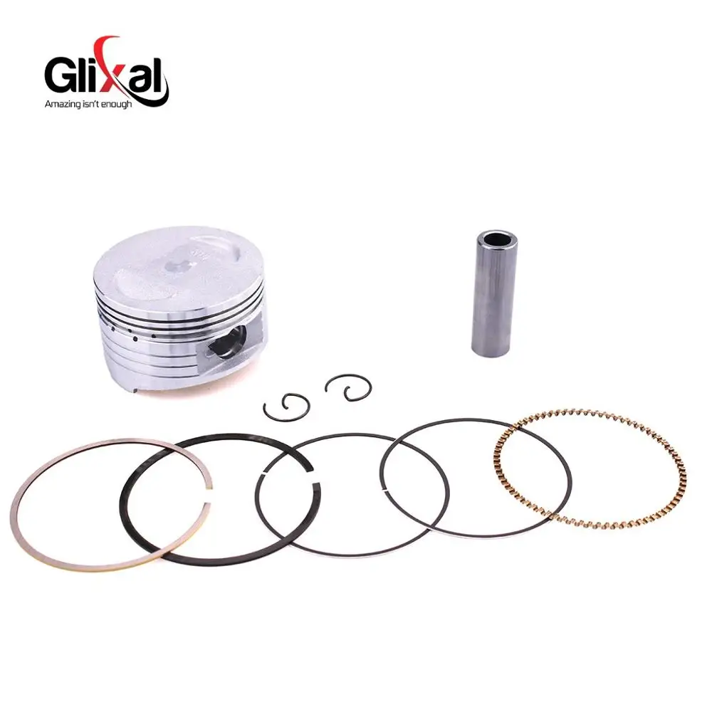 Glixal GY6 200cc 157QMJ 63 мм Поршневой Комплект кольцо для бака ROKETA JALON STRADA TaoTao Peace мопед