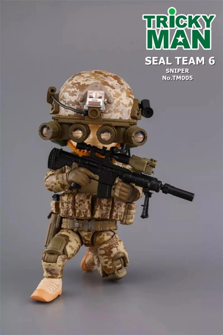 Для коллекции " Военная фигурка TRICKYMAN Seal Team 6 Third Bomb TM005 снайперская модель игрушки для фанатов подарок на праздник