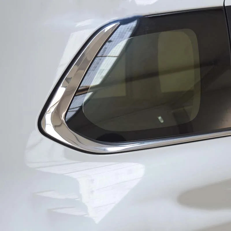 Для Mitsubishi Outlander нержавеющая хромированная оконная Опора столб крышка отделка молдинг гарнир защита