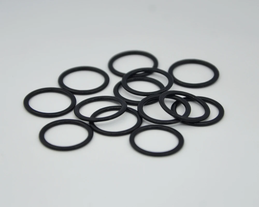 Оптовая продажа 180 шт. Размер 10 мм черный цвет с нейлоновым покрытием