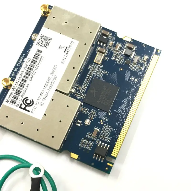 new Compex WLM200N5-26ESD module 2.4G+5.8G 2*2 WIFI CARD Atheros 9220 AR9220 802.11an mini PCI interface wireless card | Компьютеры и