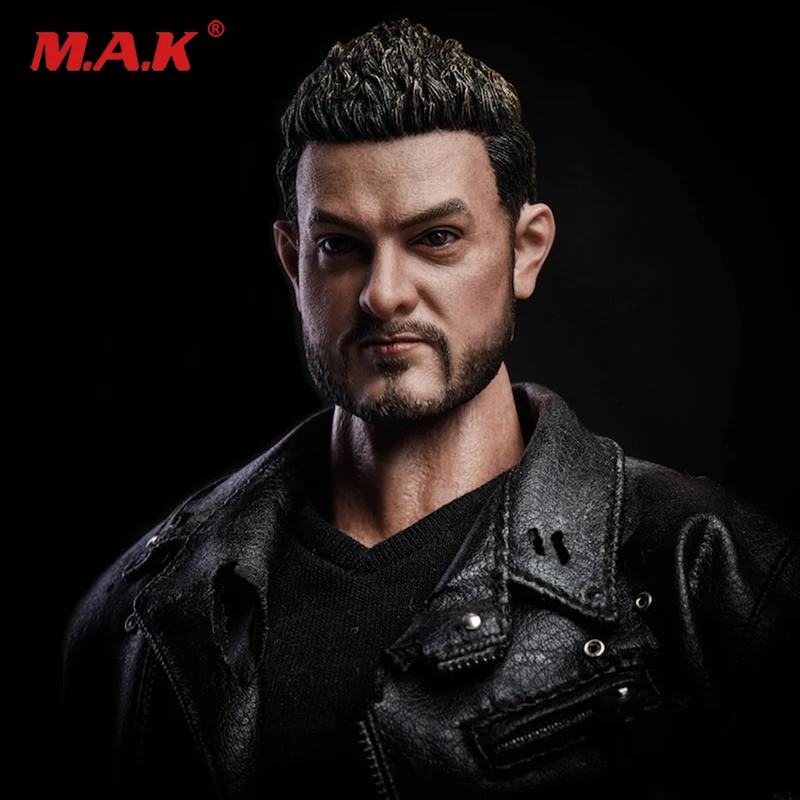 Мужская голова в масштабе 1/6 Sciplt Aamir Khan Резная Голова императора из индийского