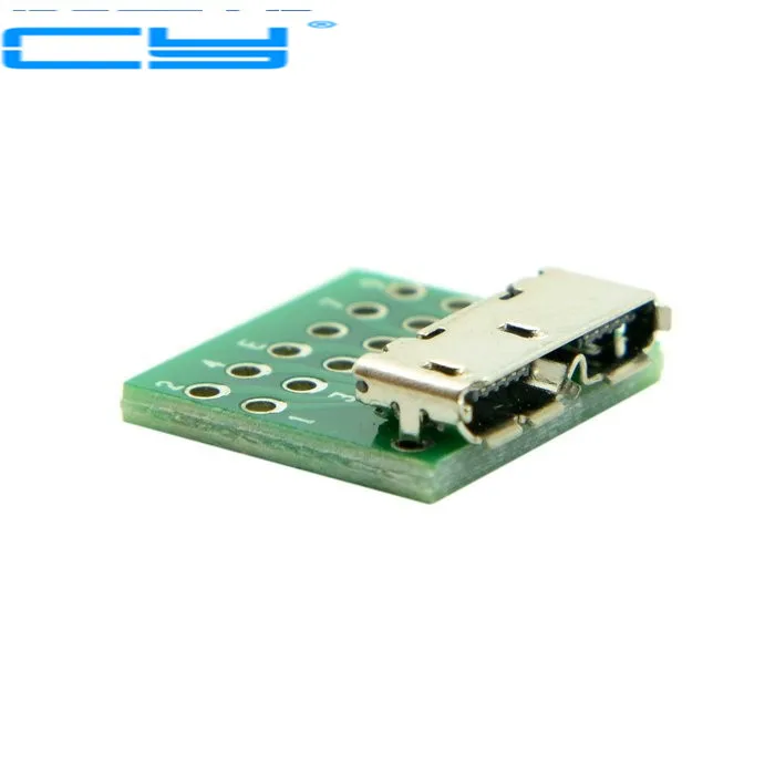 Micro-B USB 3 0 Micro B USB3.0 10pin гнездо разъем плата Тип крепления SMT с печатной платой для DIY