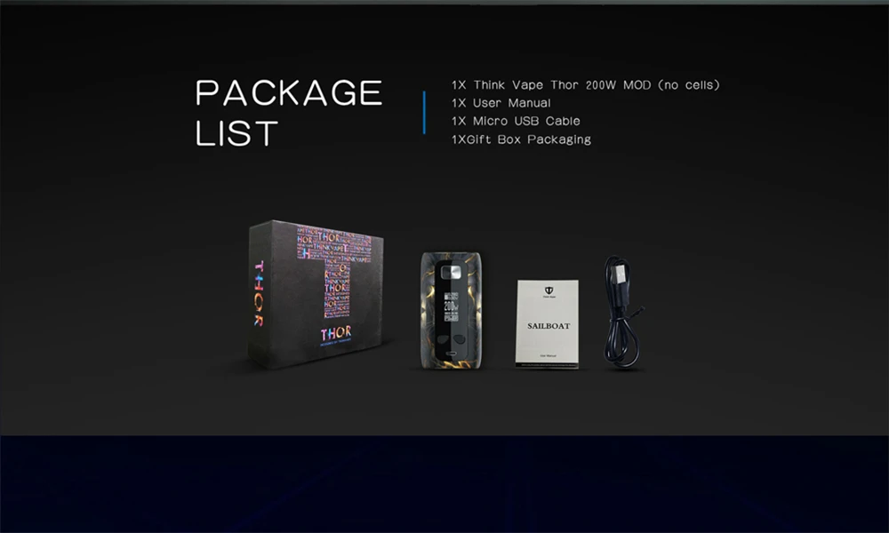 Цветной ThinkVape Тор 200 Вт мод TC мод электронная сигарета Vape vs Think Vape Тор pro/Drag 2 мод Vape мод для DIY RTA RDA