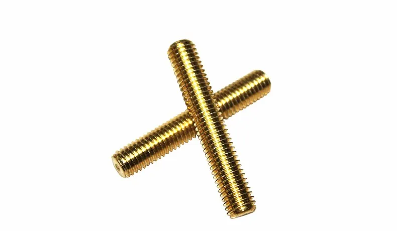 

2pcs M10 brass screw high quality copper screws home decoration bolt bolts 40mm-70mm length