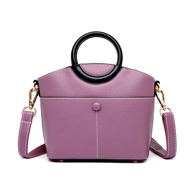 Высокое качество модные простые плеча CrossBody сумки Для женщин Натуральная кожаные сумочки основа сумка Для женщин сумки
