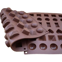 silicone mold chocolate 3d shape non stick silicone cake mold for kitchen silicone baking pan for pastry jelly candy cookie mold