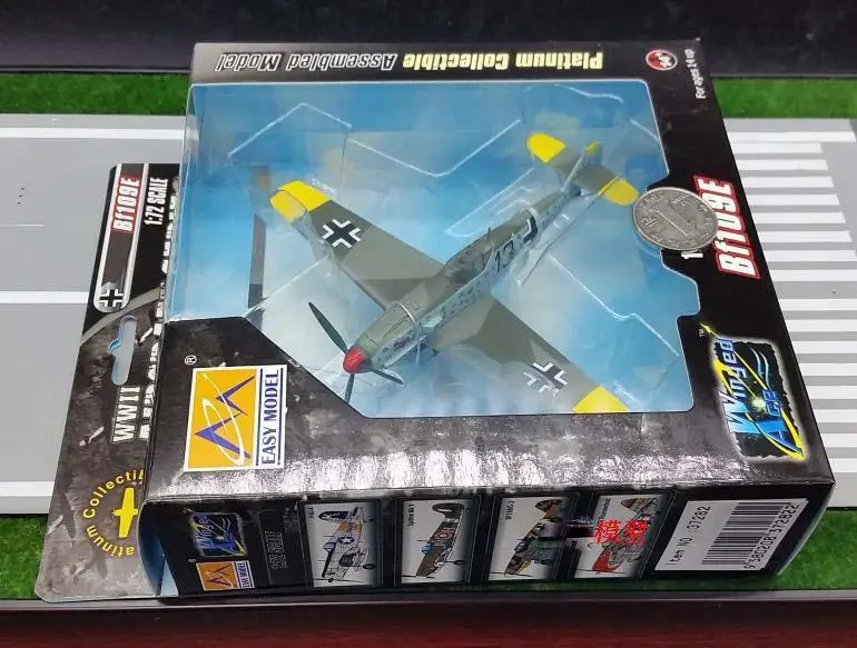 WWII Messerschmitt BF-109E-4 II/JG3 самолет 1/72 без литья под давлением легкая модель самолета |