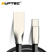 suptec usb type c cable zinc alloy usb c cable fast charging data cable type c usb charger cable for xiaomi huawei lg sony htc