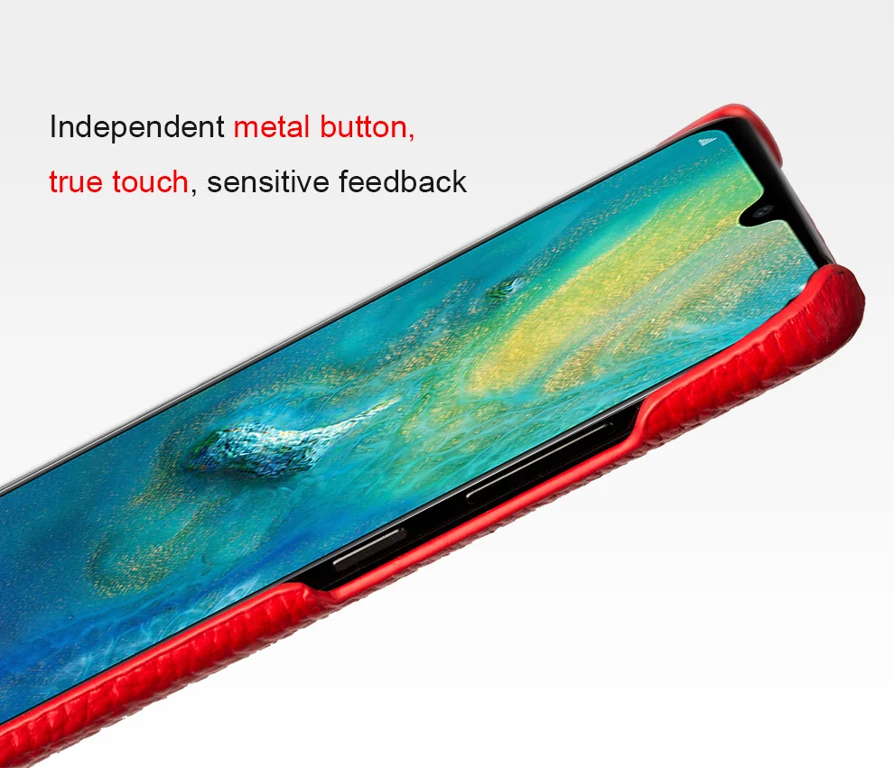 Чехол для телефона из натуральной кожи для huawei p30 p20 Pro, чехлы для huawei mate 20 p30 pro, чехол из воловьей кожи, чехол s для Honor 8X V20
