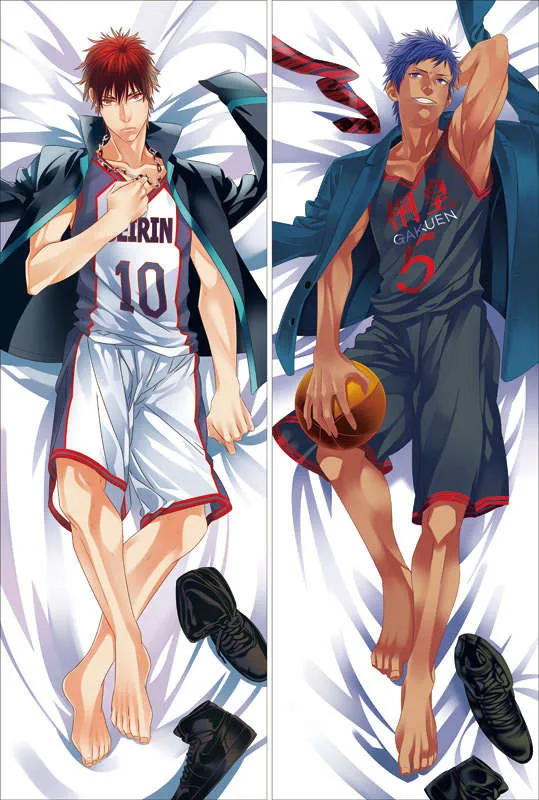 Японское Аниме kuroko no Basuke Kuroko No Basketball Kise Ryouta Наволочка Чехол обнимающий тело Dakimakura мужской чехол s - Цвет: L
