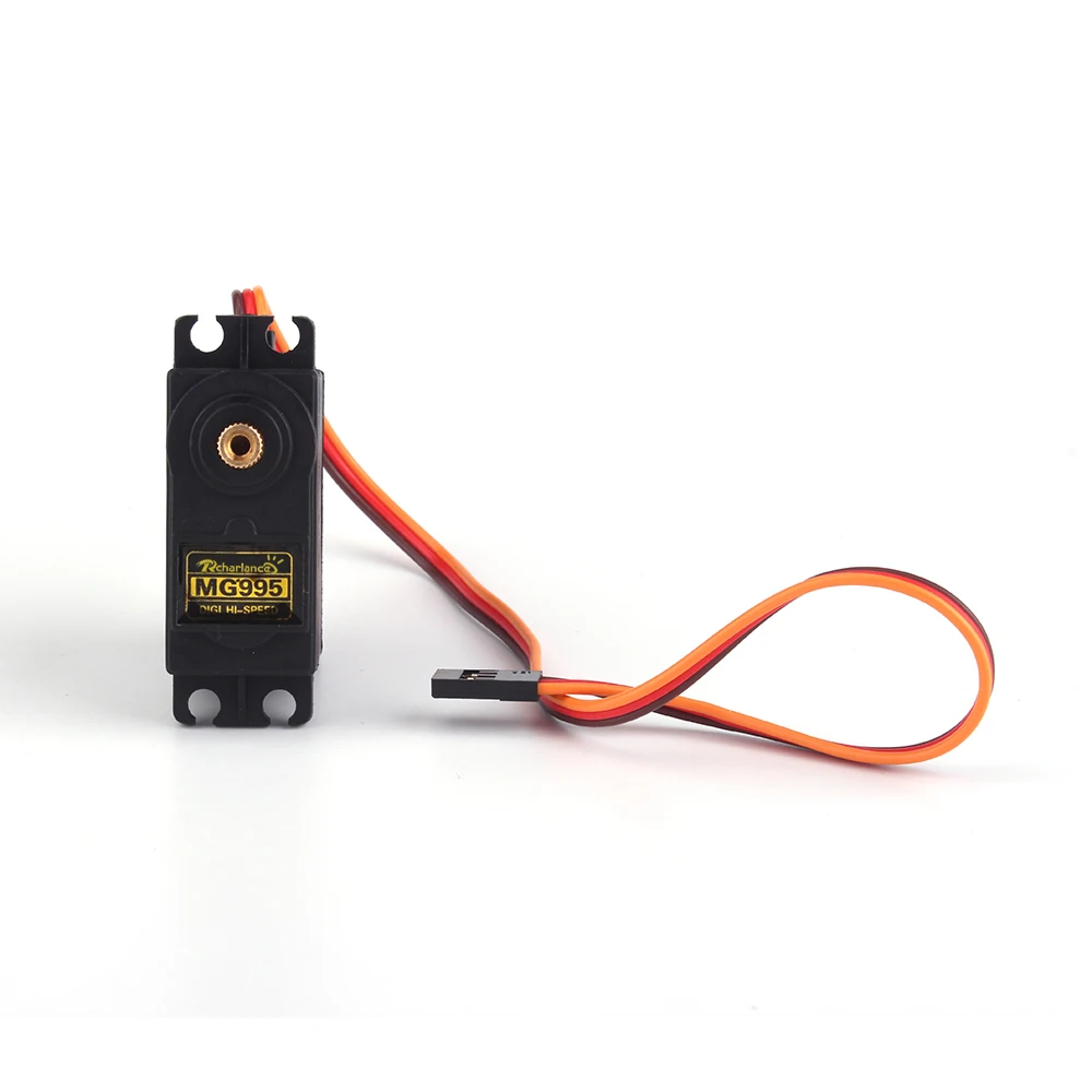 1 шт./лот MG995 55g металлические шестерни цифровой RC сервомотор с высоким крутящим