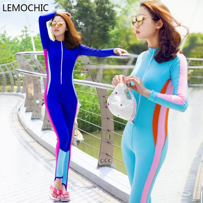 LEMOCHIC летний костюм для дайвинга с длинным рукавом мужчин и женщин детский