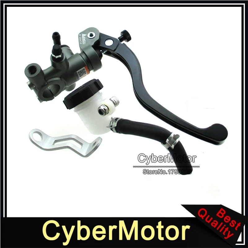 

Right Adelin Brake Master Cylinder Hydraulic 16x18mm Piston For Motorcycle Motor Bike