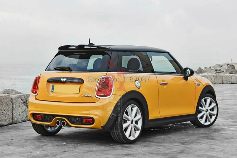 Для Mini F55 F56 Cooper спойлер из углеродного волокна для заднего багажника крыло крышка