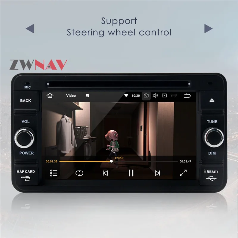 2Din радио Android 9,0 gps Navi для Suzuki Jimny 2007- авто навигации головное устройство мультимедиа воспроизведения видео стерео
