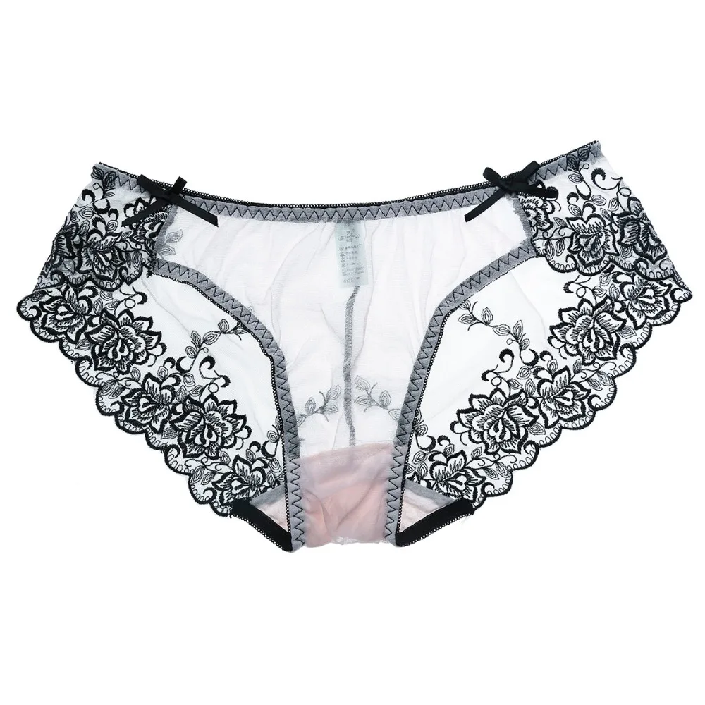 Женские кружевные шорты BEFORW комфортные нейлоновые дышащие трусы с низкой