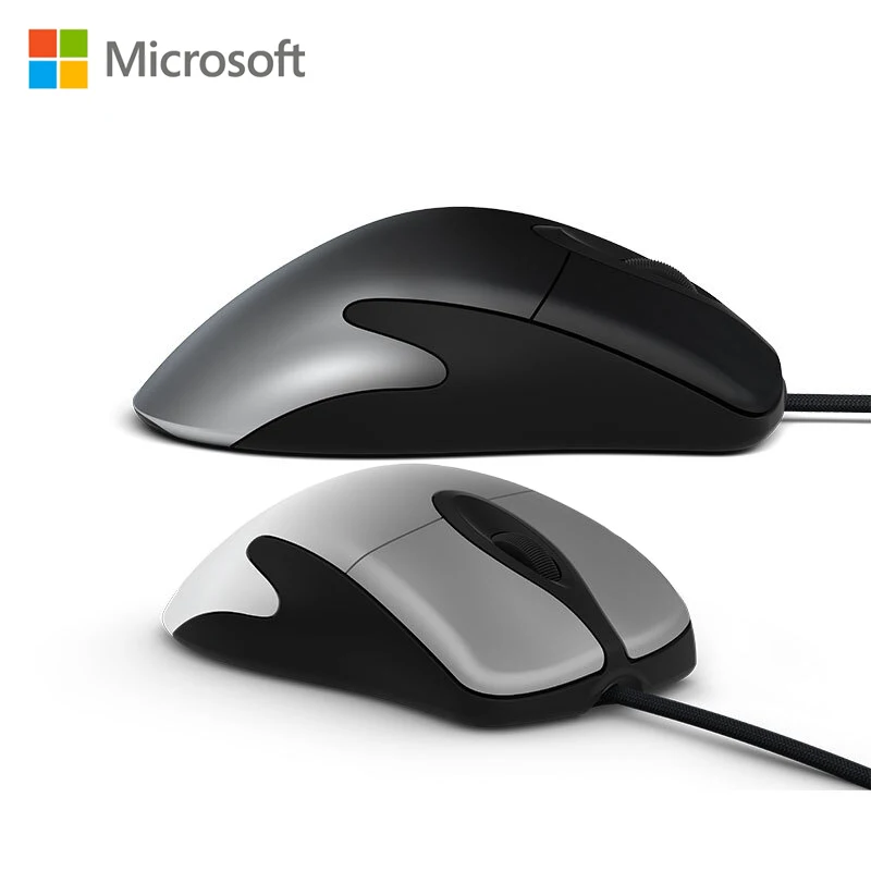 Оригинальная мышь Microsoft Pro Intelli с PixArt PAW3389PRO 16000 DPgaming I для ПК геймерская overwatch PUBG