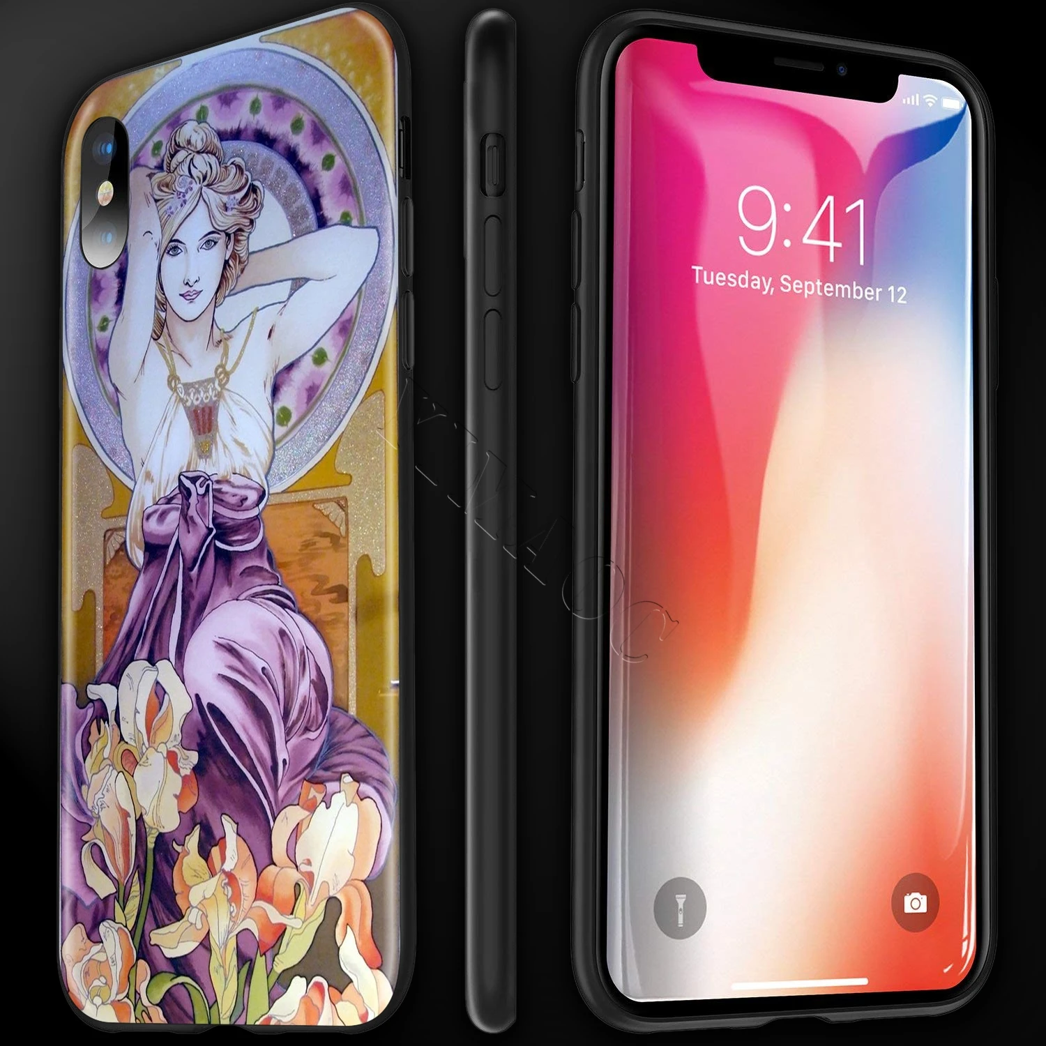 YIMAOC художественный плакат Альфонсе мухи мягкий чехол для Apple iPhone SE 2020 5 детской