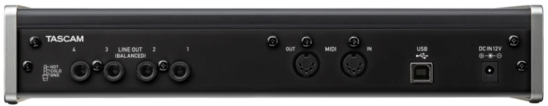 Tascam US-4x4 US4x4 4-in/4-out USB аудио/MIDI интерфейс Компьютер караоке звуковая карта студийная запись звуковая карта с микрофонными предусилителями