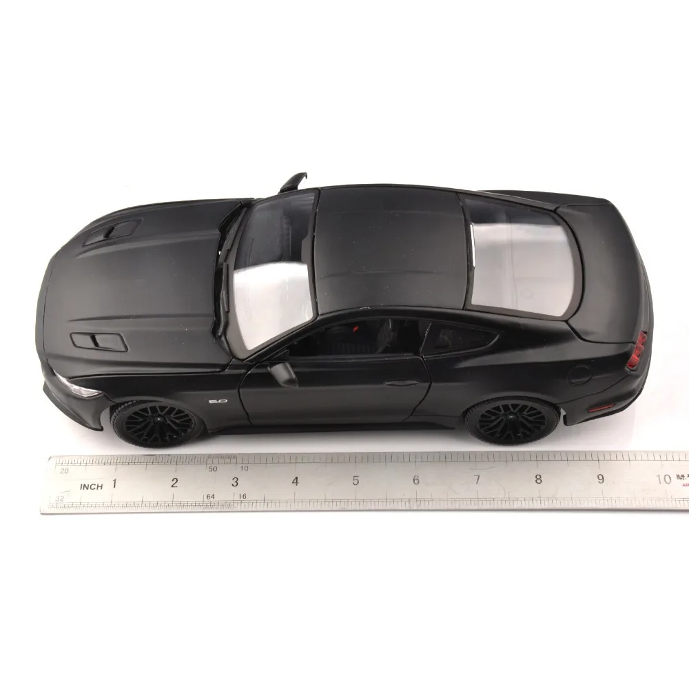 Новая игрушка die-cast kill mode car Maisto 1:18 Mustang Gt 5.0l американская мышца модель автомобиля спортивный черный 26 см