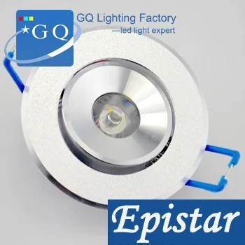 

1W led ceiling light lamp r Recessed led spot light lamp 85-265V top quality clod warm