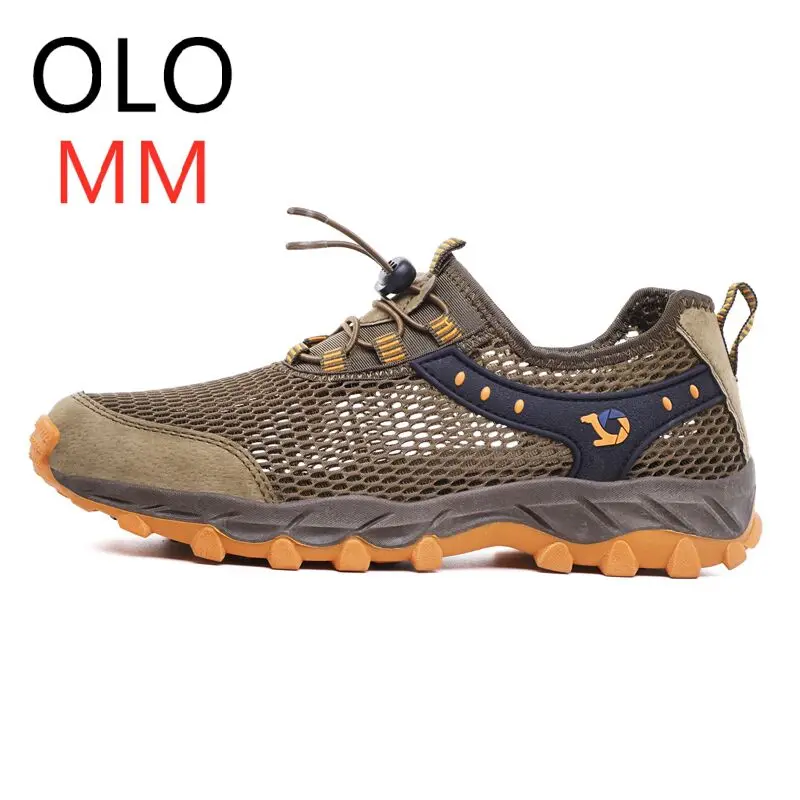 OLOMM Cow Genuine Leather Sandals Outdoor Summer Men Shoes Breathable Casual Footwear Walking Beach Size 47 | Обувь