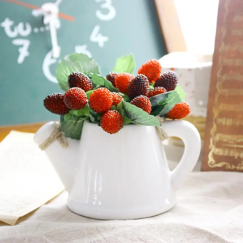 9 маленьких декоративных фруктов цветы искусственные фрукты весло клубника