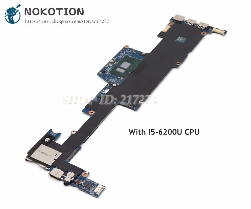 NOKOTION для HP ENVY 13 D D023TU D024TU материнская плата ноутбука 829313 001 ASE30 LA C482P SR2EY I5 6200U 3