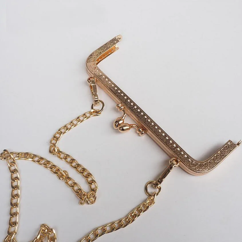 5pcs 120cm/60cm High quality Metal purse chain DIY Replacement Chain Shoulder Bags Straps for Handbags Handles AU1036 | Дом и сад