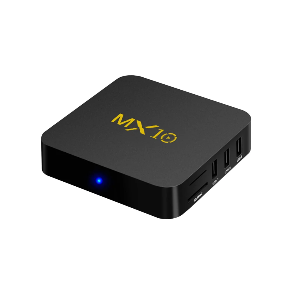 IP Испания ТВ MX10 Android 9 0 RK3328 4G 64G арабский Италия Нидерланды Бельгия QHD без