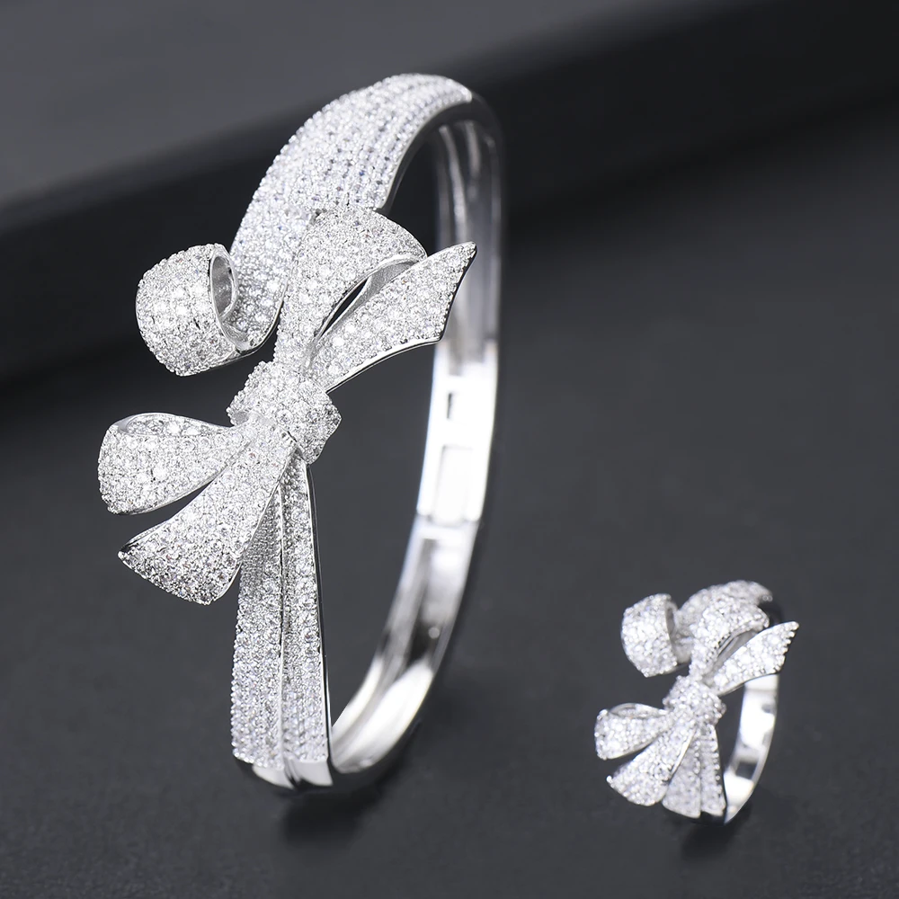 Женский Регулируемый браслет missvikki с бантом для свадьбы помолвки подарка на День