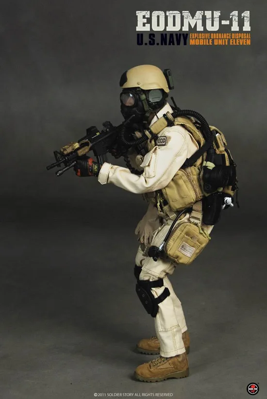 SS055 1/6 США темно-синий EOD EODMU-11 12 дюймов Военная Коллекционная фигурка игрушки подарки коллекции