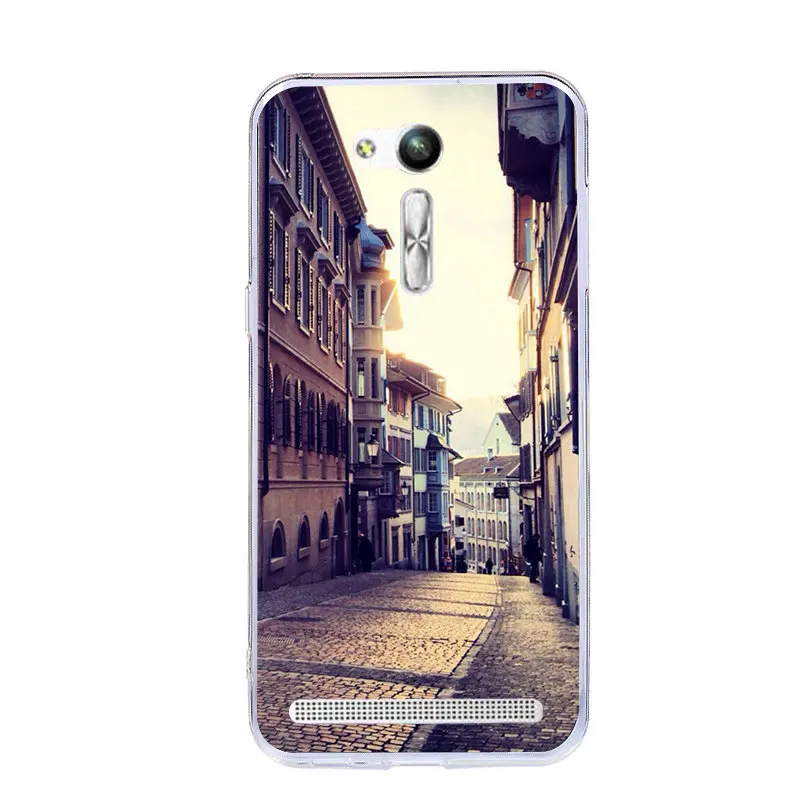 J&ampR Soft TPU Phone Cover For Asus Zenfone Go ZB552KL X007D 5.5 Silicone Case Colorful Printing Cases Cartoon Animals |