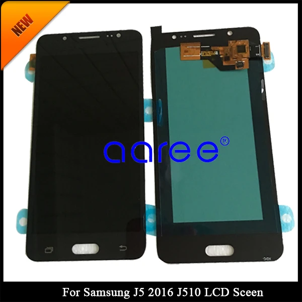 Номер отслеживания 100% протестированный Super AMOLED для Samsung J5 2016 ЖК дисплей J510F J510