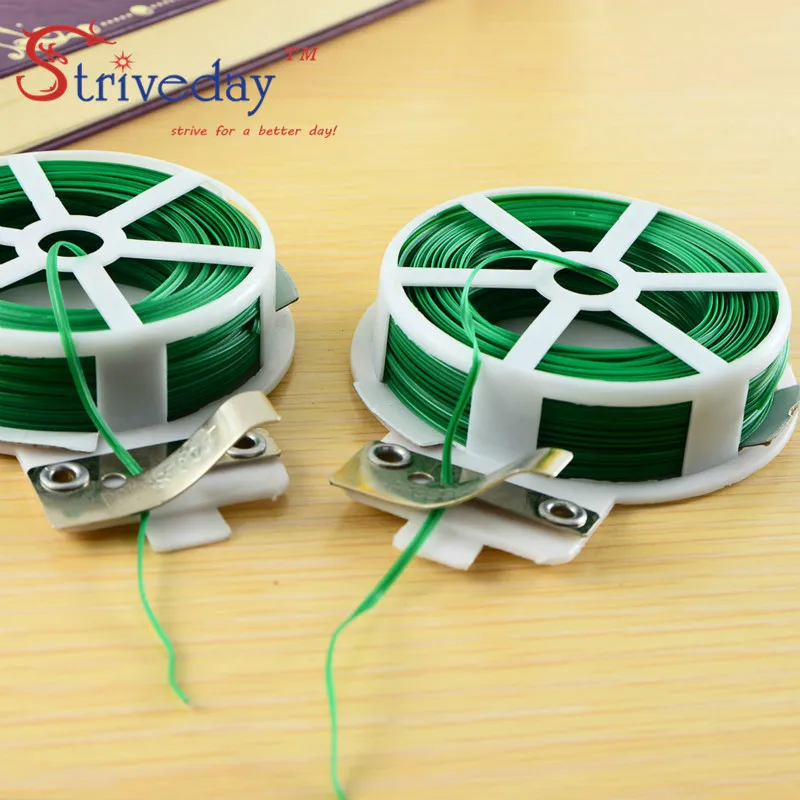 20 м/рулон Металлические Кабельные стяжки/проводов финишная кабель тиесс/садовый