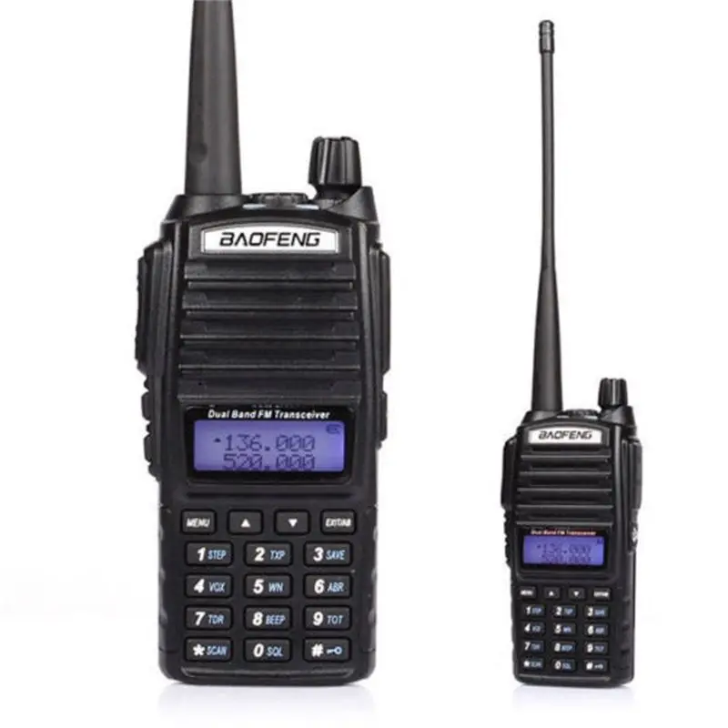BAOFENG UV-82 VHF UHF двухдиапазонный 136-174/400-520 2-PTT двухстороннее радио+ наушник