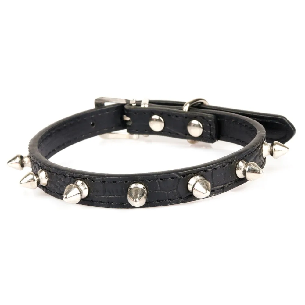 Ошейники для маленьких собак с шипами и заклепками ожерелье питомцев ошейник