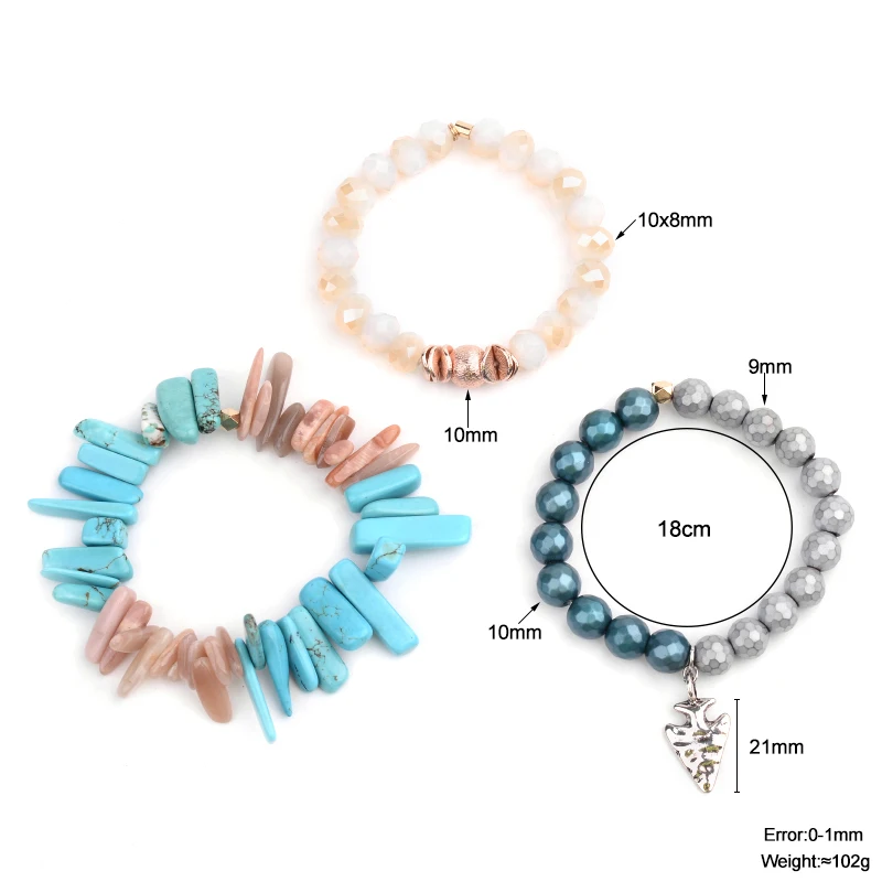 BOJIU натуральные камни стрелы кисточка фотообои для женщин белые стеклянные