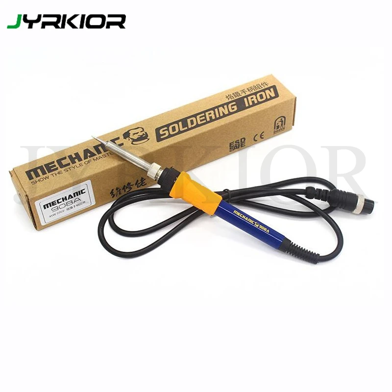 Jyrkior MECHANIC 45 Вт/60 Вт паяльная ручка для механика 936/908 2 в 1 SMD паяльник горячий воздух паяльная Тепловая пушка паяльная станция