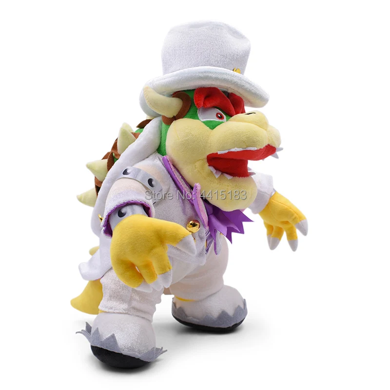 Аниме Супер Марио Одиссея Bros свадебное платье Теплозаправщик koopa плюшевая кукла плюшевые мягкие с наполнением игрушки отличный подарок на Рождество для детей