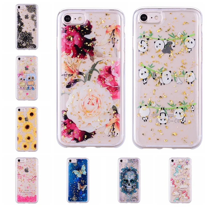 Роскошный эпоксидный чехол с рисунком из золотой фольги для Samsung s10 9 plus lite note 8 M10 20