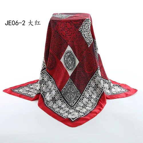 Распродажа Модные Шелковый шарф Для мужчин большие квадратные шарфы люксовый