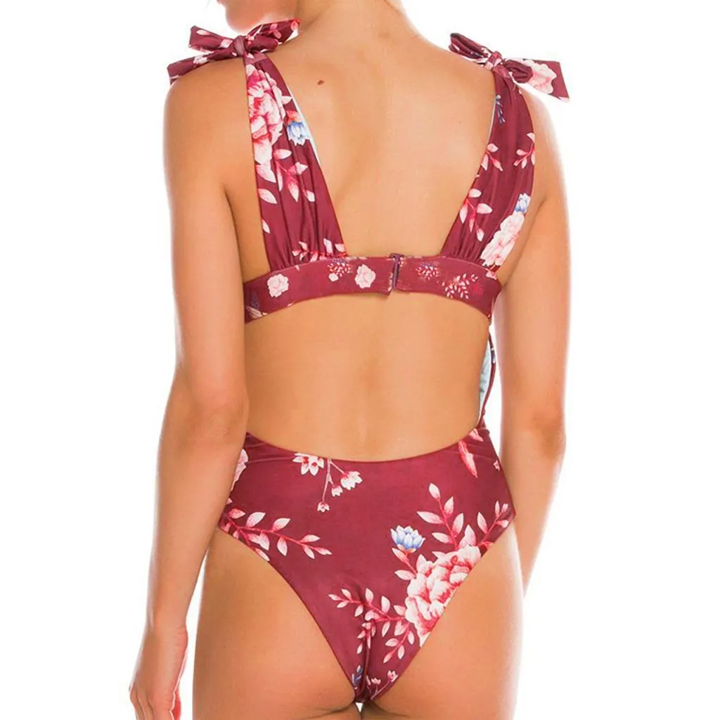 Новинка 2019 летняя женская модная пляжная одежда женский комбинезон бюстгальтер